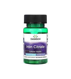 Iron Citrate 25 mg 60 Kapsül