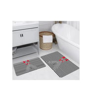 Eliana Home Baskılı 2'li Banyo Paspas Takımı RVG5232