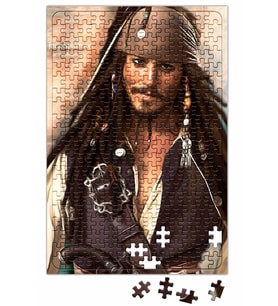 Jack Sparrow Puzzle 240 Parça Yapboz