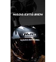 Nada Está Bien / Hiçbir Şey Yolunda Değil Yazı JDM Motosiklet Kask Etiket Sticker 12x1cm bEYAZ rENK