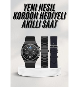 En Çok Tercih Edilen Akıllı Saat Amoled Ekran Nabız Sensörü Gps Uyumlu Adımsayar