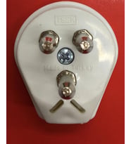 Viko Üçgen Telefon Fişi (Beyaz)