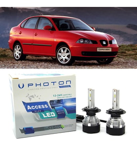 Seat Cordoba Led Xenon Kısa Far Ampulü H7 Access Yeni Seri Beyaz 2003-2009
