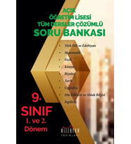 Açıköğretim Lisesi 9. Sınıf Tüm Dersler Çözümlü Soru Bankası