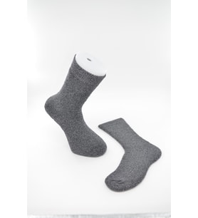 Cool Socks Kadın Termal Ektra Kalın Havlu Çorap (Füme)