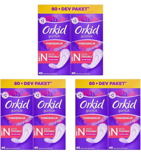 Yaprak Pamuksu Günlük Ped Deo Fresh 80 Adet 3lü paket