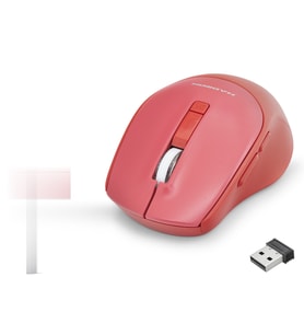 Kablosuz Mouse 600/1600 Dpi - Kırmızı HDX3408R