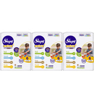Sleepy Bebek Bezi Extra Beden:6 (15-25Kg) XLarge 192 Adet Aylık Ultra Pk (3PK*64)