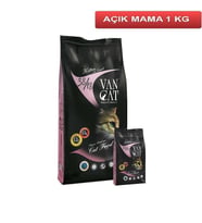 Vancat Kitten Kuzu Etli Yavru Kedi Maması 1 Kg AÇIK