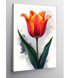 Kanvas Tablo Tulip: Baharın Müjdecisi