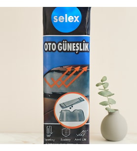 Vantuzlu Oto Güneşlik 130x60 cm (Balonlu Lüks)