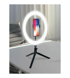 10 inç Selfie LED Işığı, Tripod Ayaklı Makyaj ve Fotoğraf Aydınlatması