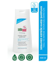 SEBAMED KEPEK KARŞITI PİROKTON OLAMİN İÇERİKLİ YAĞLANMA ÖNLEYİCİ ETKİLİ ŞAMPUAN 400 ML