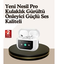 Dokunmatik Kontrollü Gürültü Önleyici Bluetooth Kulaklık Şarj Göstergeli (Çok Renkli)