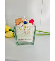 ÇİLEK & VANİLYALI TATLI DEKORATİF MUM / Strawberry & Vanilla Desert Decorative Candle