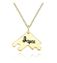 Puzzle İsimli Gümüş Kolye