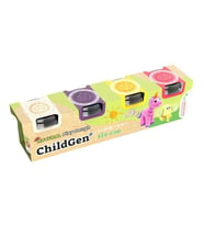 ChildGen Play Dough 4lü Oyun Hanumur 125 gr Beyaz-Pembe-Sarı-Mor