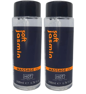 Süper Soft Jasmin Massage Oil 400 ml Aromalı rotik Masaj Yağı X 2 ADET