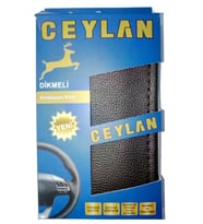 Oto direksiyon kılıfı düz siyah