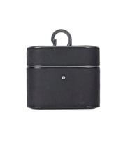 Casquet Apple AirPods 3.nesil Uyumlu Deri Kılıf G1 Siyah