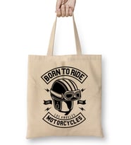 Born To Ride Motorcycles Helmet Bez Çanta Uzun Saplı