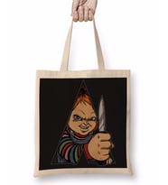 Chucky A Doll Work Orange Bez Çanta Uzun Saplı