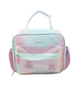CHIMOLA RAINBOW AYICIK MAVİ-PEMBE BESLENME ÇANTASI (U)