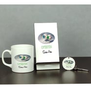 Optisyen Üçlü Set (Kupa + Telefon Standı + Anahtarlık)