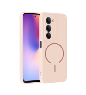 Xiaomi Redmi 15 Kılıf M-safe Şarj Özellikli Zore Meta Kapak