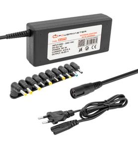 POWERMASTER PM-13512 15V - 20 V / 4.5 A - 6 A ARASI 90 WATT ÇOK UÇLU UNIVERSAL NOTEBOOK ADAPTÖRÜ