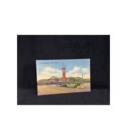 1930-1940 Amerika UNION STATION Railroad PORTLAND Oregon Postcard VINTAGE Linen Kartpostal