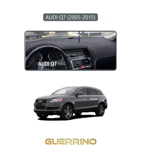 AUDI Q7 (2005-2015)TORPİDO KORUMA HALISI GRİ KENAR