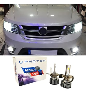 Fiat Freemont Led Xenon Kısa Far Ampulü H11 Mono Yeni Seri Beyaz