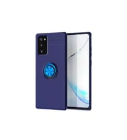 Samsung Galaxy Note 20 Uyumlu Kılıf Zore Ravel Silikon Kapak (Mavi)