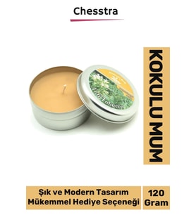 Premium Aromaterapi Arınma Huzur Meditasyon Yoga Esans Dekoratif Mum Oda Kokusu 120g Teneke Kutu