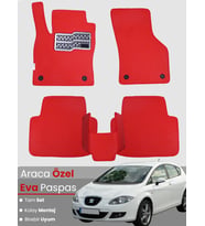 SEAT LEON 1P (2006-2012) Uyumlu EVA Paspas Tam Set–Oto Paspas,Araca Özel,Kolay Montaj