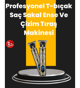 0.1 Mm Hassas Kesim Tıraş Makinesi Şarjlı Metal Gövde