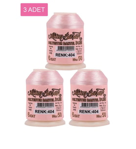 3 Adet Altınbaşak Oya ve Dantel İpi 20 gr - Royaleks - No: 404
