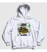 Presmono Unisex Beyaz Wall 5 Seconds Of Summer Kapüşonlu Sweatshirt 79300tt