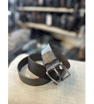 TRG POLO HAKİKİ DERİ ERKEK KEMERİ-4 CM (Kahverengi)