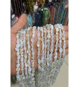 Opal Taşı Tımbıl Kesim 6x8mm Doğal Taş Dizi