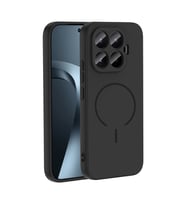 Lexroo Xiaomi 17T Kılıf M-safe Şarj Özellikli Meta Kılıf - Siyah
