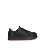 Lufian 122230051 Adel Kadın Hakiki Deri Klasik Sneaker Siyah
