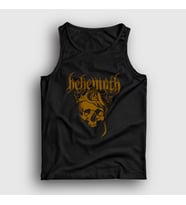 Presmono Unisex Siyah Skull Behemoth Atlet 387398tt