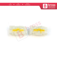 VW Sharan 1 Seat Alhambra 7M 7V Leon MK2 Freelander MK1 L314 İçin 2 Adet Sol Cam Kriko Tamir Klipsi