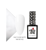 Profesyonel Kalıcı Oje 15 ml  HALF CLEAR WHITE RAKI BEYAZI