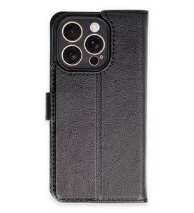 Newface Apple iPhone 16 Pro Kılıf Trend S Plus Kapaklı Kılıf - Siyah