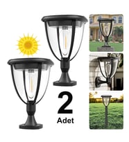 Greentech Güneş Enerjili LED Aydınlatma 2 Adet / GT-SL21