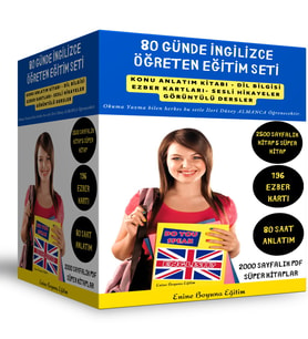 80 Günde İngilizce Öğreten Eğitim Seti