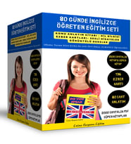 80 Günde İngilizce Öğreten Eğitim Seti